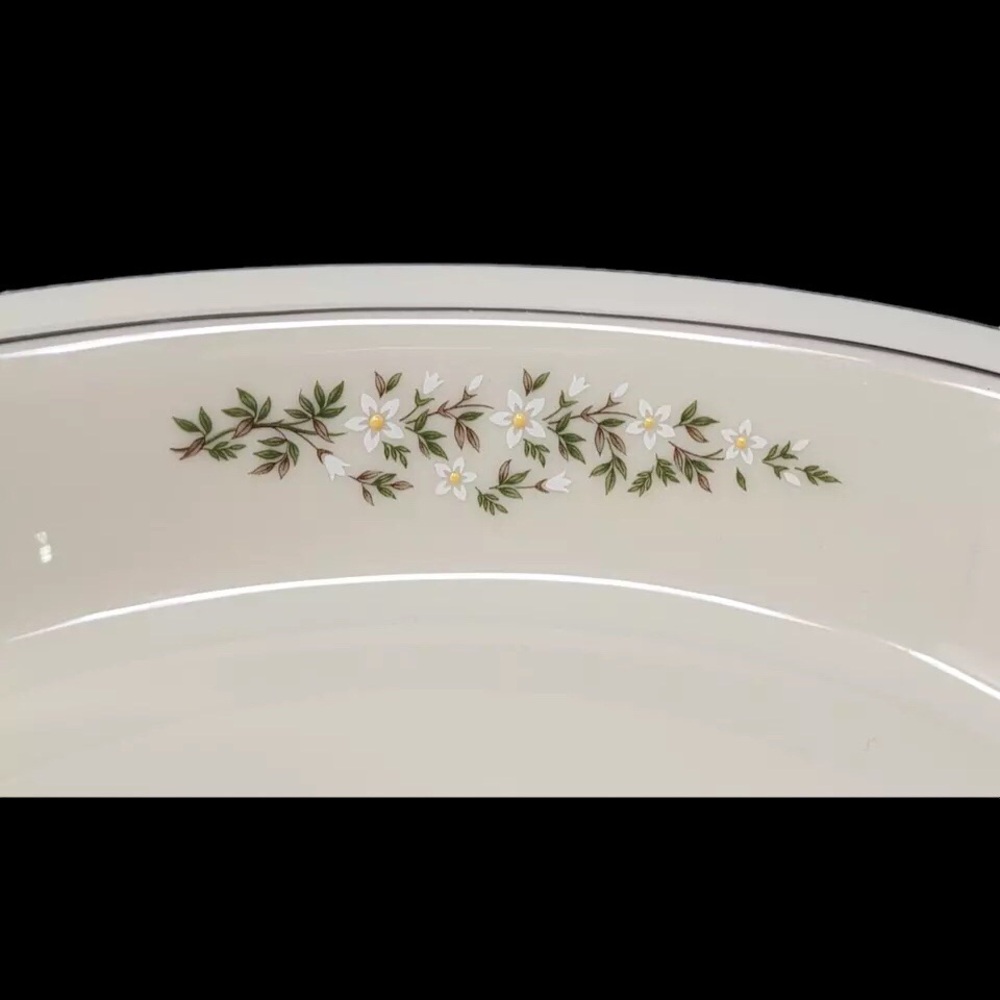 Lenox Brookdale Bone China Oval Serving Vegetable Bowl 9-3/4" MINT - Picture 4 of 7
